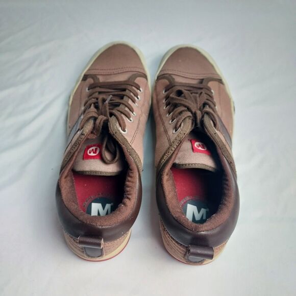 Merrell Bracken Sneakers Mens 10.5 Brown Canvas Casual Lace Up Shoes main image 9